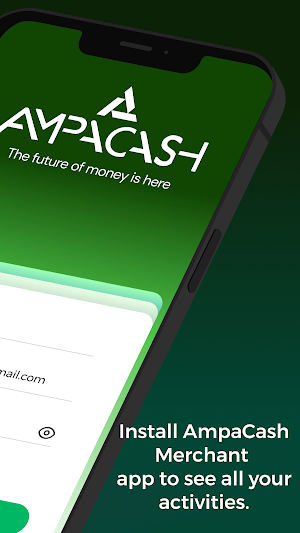 AmpaCash Merchant App Screenshot 1