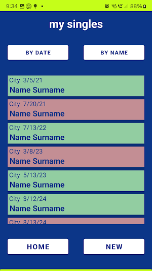 my tennis journal Screenshot 1