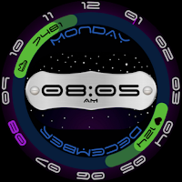 Galactic Time WatchFace SAM-35