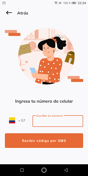 Mensajería al Instante Screenshot 1