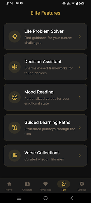 Divine Geeta: Daily Wisdom Screenshot 2