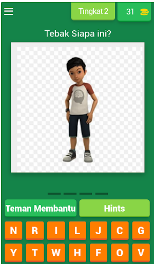 Cartoon Quiz Game Screenshot 2