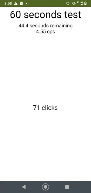 CPS Test - Click Speed Test Screenshot 0