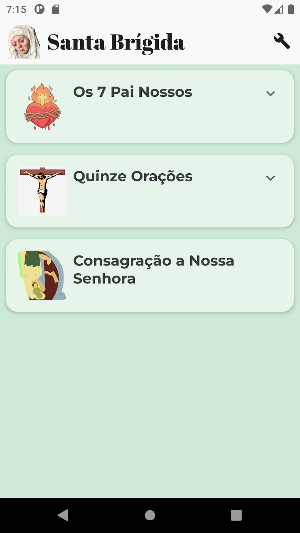Orações de Santa Brígida Screenshot 0