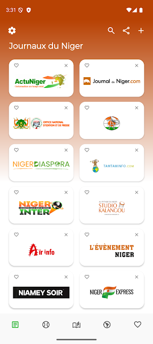 Journaux du Niger Screenshot 0