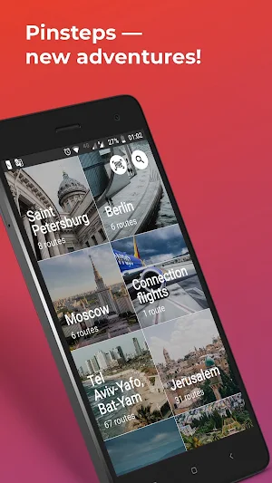 Pinsteps: your offline guide screenshot 1