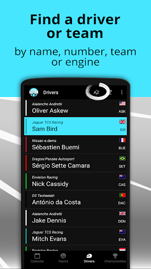 E Racing Calendar 2022 Donate Screenshot 3