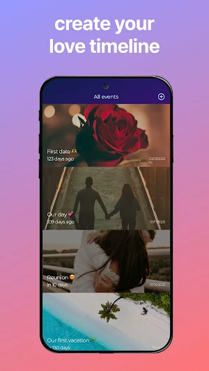 LoveDays: Relationship Tracker Screenshot 2