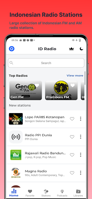 Indonesian Radio & Podcasts Screenshot 0