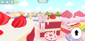 Cake and Sweet Girl Parkour Screenshot 3