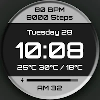 DADAM112: Digital Watch Face