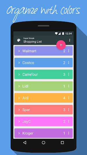 Super Simple Shopping List Screenshot 1