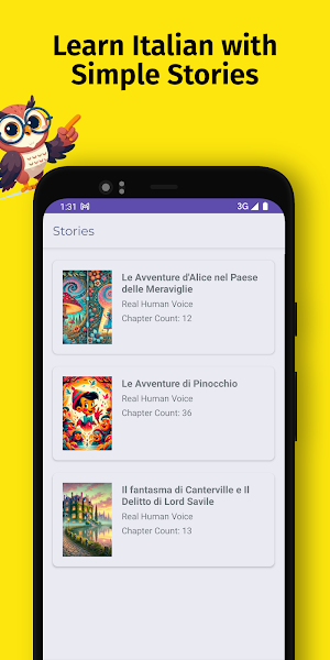 Story Owl: Read Italian Screenshot 0