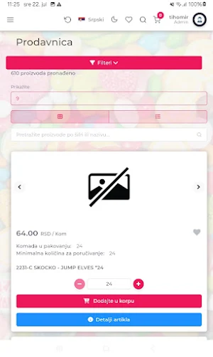 Kronos Kolibri B2B Screenshot 3