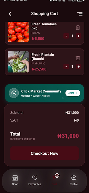 Click Market Screenshot 3