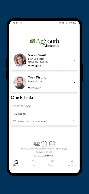 AgSouth Mortgages Screenshot 0