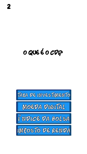 Quiz do Investidor Milionário! Screenshot 1