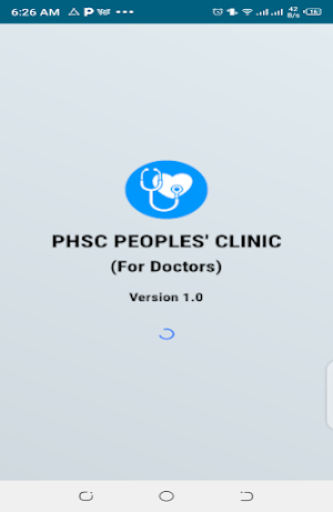 PHSC Peoples' Clinic (For Doctors) Screenshot 1