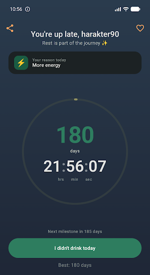 Sober Streak — Quit Drinking Screenshot 0