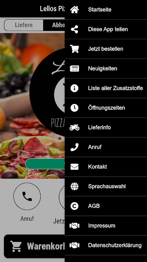 Lellos Pizza Hambergen Screenshot 2