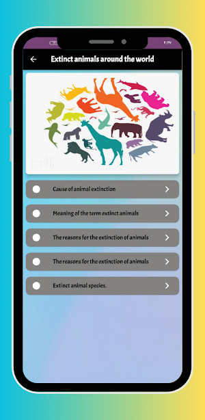 Extinct animals Screenshot 1