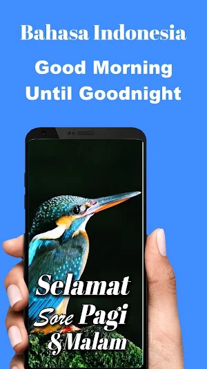 Indonesian Good Morning Afternoon & Good Night Screenshot 0