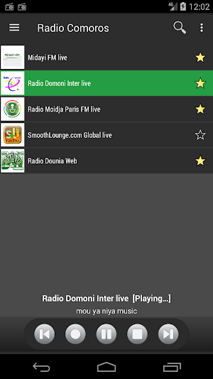 RADIO COMORES Screenshot 1