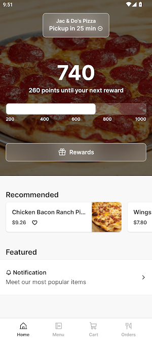 Jac & Do's Pizza Screenshot 0