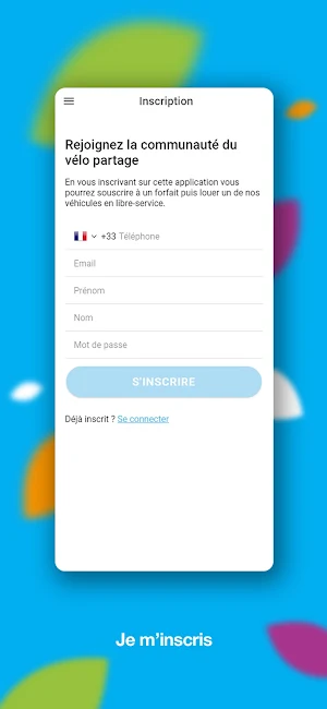 VélYcéo libre service Screenshot 1