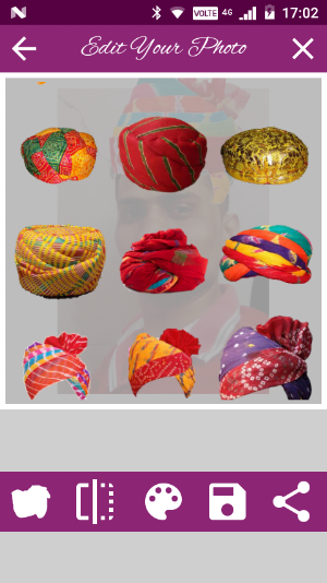Rajasthani turban photo editor Screenshot 3