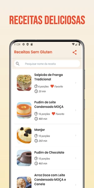 Receitas Sem Glúten Screenshot 0