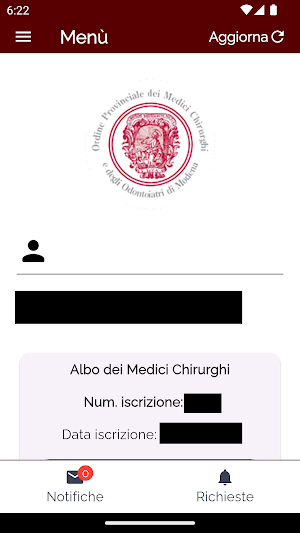 OMCeO Modena Screenshot 1