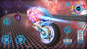 Space Bike Galaxy Race Screenshot 3