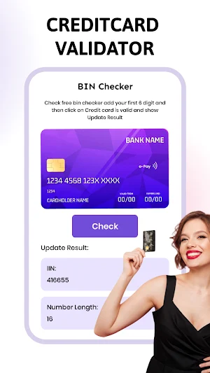 Credit Card Validator & Manage Screenshot 1