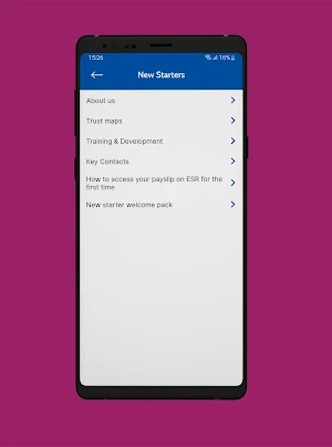 THH Staff App Screenshot 1