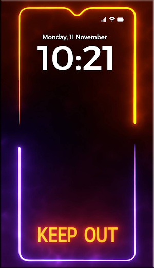 Edge Border Light Wallpaper HD Screenshot 2