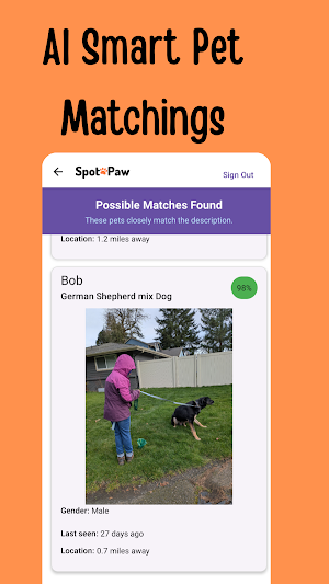 SpotAPaw – Lost Pet Finder Screenshot 3