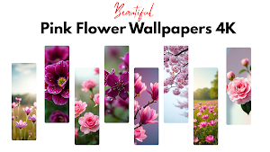 Pink Flower Wallpapers Screenshot 0