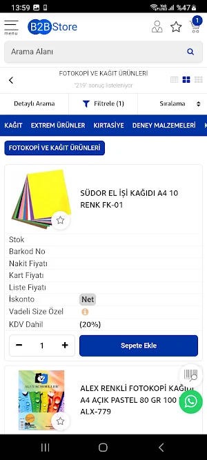Kırtasiye B2B Screenshot 1