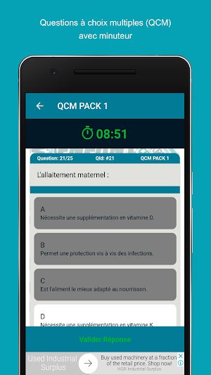 QCM Pédiatrie Screenshot 2