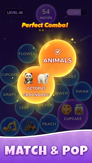 Word Bubble Starlight Screenshot 2