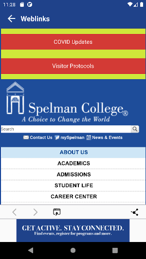 Spelman Wellness Screenshot 1