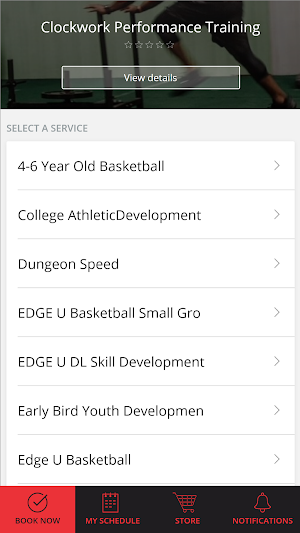 Clockwork Performance Training Screenshot 0