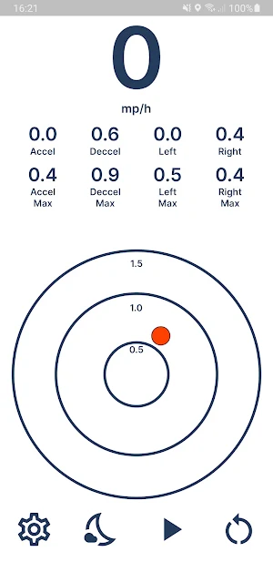 ForceTone - Speed & G-meter Screenshot 0