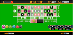 Roulette Game Screenshot 1