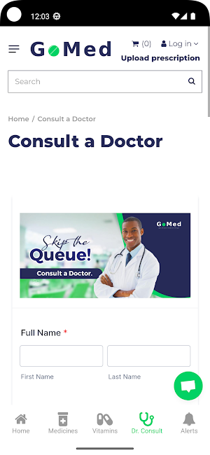 GoMed Nigeria Screenshot 1
