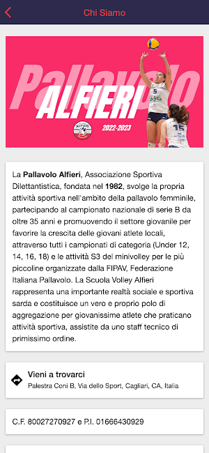 Pallavolo Alfieri Screenshot 1