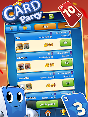 GamePoint CardParty Screenshot 1