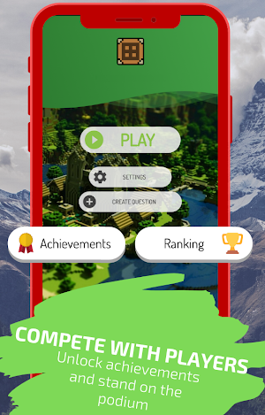 MineQuiz - Best Quiz for fans! Screenshot 2