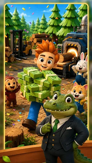 Lumber Boss: Idle Tycoon Screenshot 2